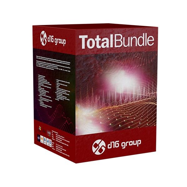 D16 Total Bundle - Paket mit 18 Instrumenten und Effekten von D16 - Download