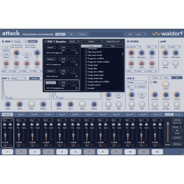 Waldorf Attack 3 - Upgrade from WE2 - Percussion-Synthesizer, Upgrade von der Waldorf Edition 2 - Download