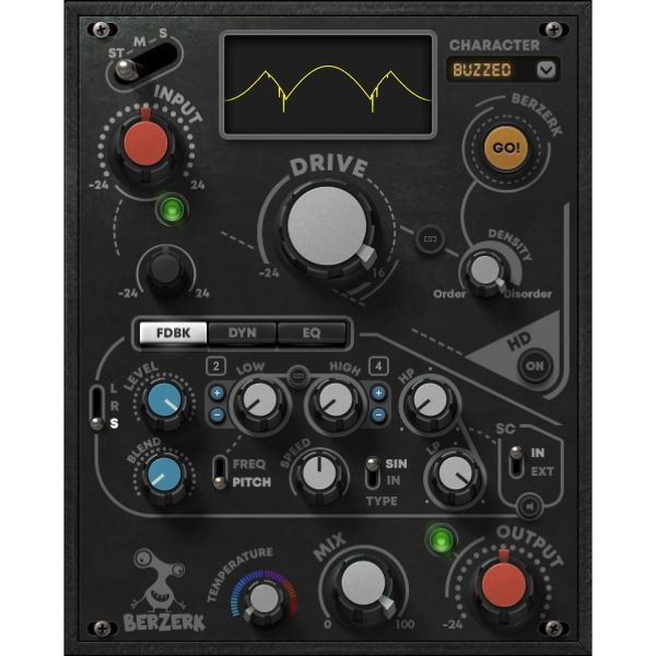 Waves Berzerk Distortion - Verzerrer für experimentelles Sounddesign - Download