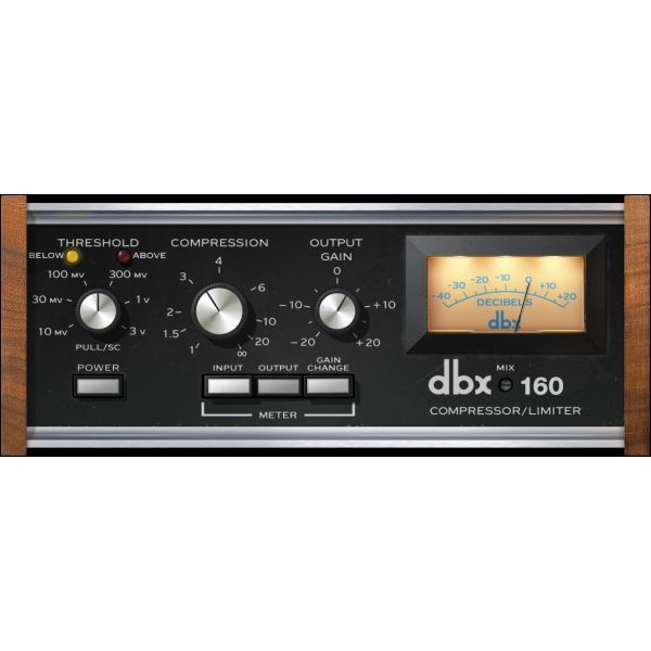 Universal Audio UAD dbx® 160 Compressor / Limiter - VCA-Kompressor/Limiter - Download
