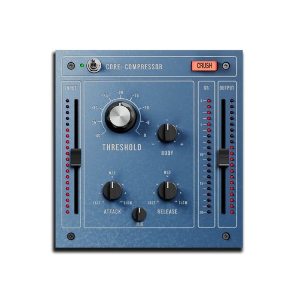 Kit Plugins Core Compressor Plug-in - Kompressor-Plug-in mit Crush-Modus - Download