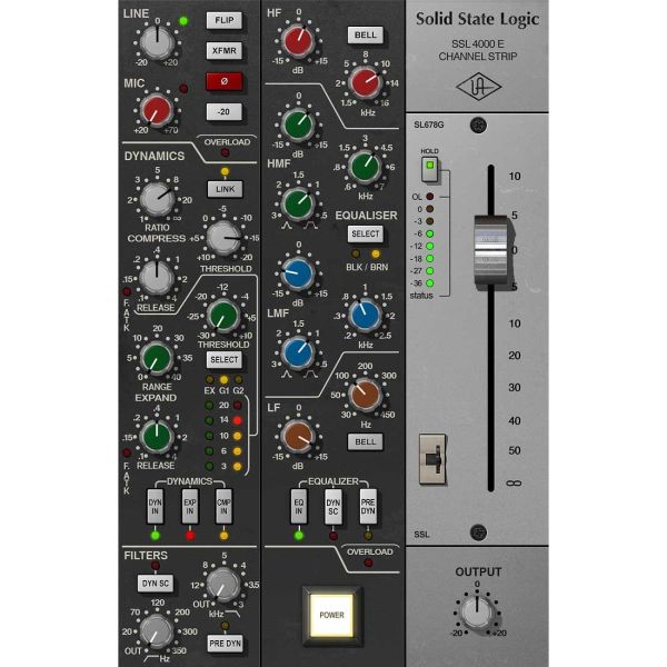 Universal Audio UAD SSL 4000 E Channel Strip - SSL-E-Kanalzug - Download