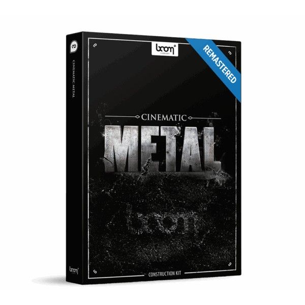 Boom Cinematic Metal 1 CK Remastered - Sound-Bibliothek mit Metall-Quellaufnahmen für Impacts - Download