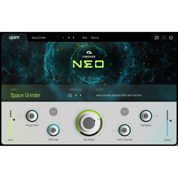 UJAM NEO - Multi-Effekt für futuristische Sounds - Download