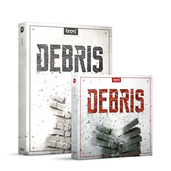 Boom Debris BUNDLE - Soundeffekt-Bundle für Trümmer und zerbrechende Materialien - Download
