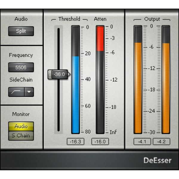 Waves DeEsser - De-Esser gegen scharfe Zischlaute - Download
