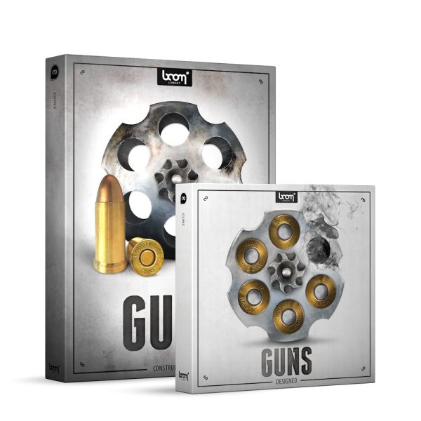 Boom Guns BUNDLE - Soundeffekte moderner Schusswaffen - Download
