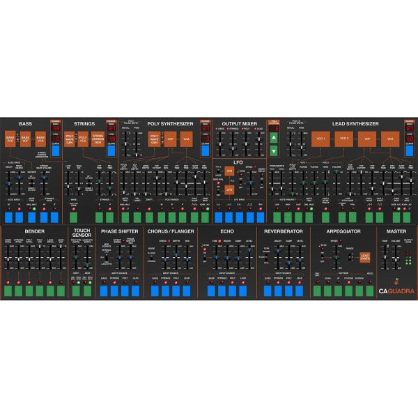 Cherry Audio Vintage Classics Collection - Bundle mit Quadra, Polymode, Memorymode und Octave Cat - Download