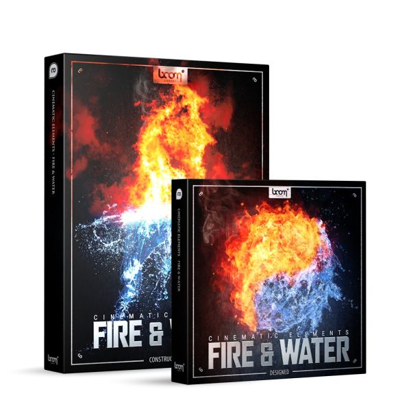 Boom Cinematic Elements: Fire & Water BUNDLE - Soundeffekt-Bundle für Feuer und Wasser - Download