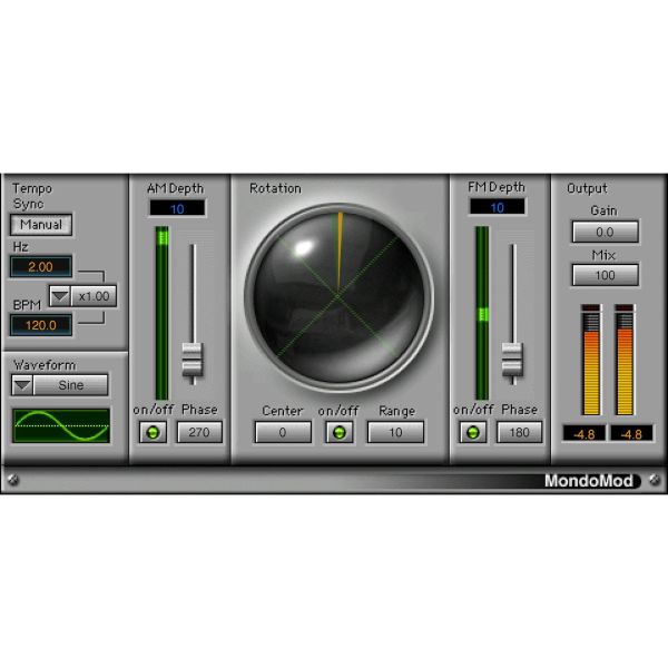Waves MondoMod - Modulationseffekt mit AM, FM und Rotationspanning - Download
