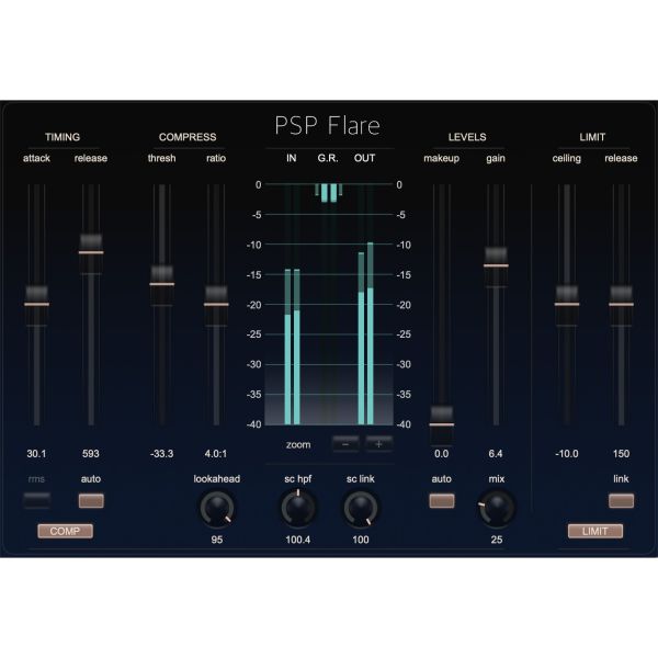 PSP Flare - Einband-Kompressor aus der Film-Postproduktion - Download