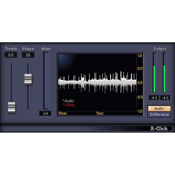 Waves X-Click - Klick-Entfernung für Vinyl, Schellack und mehr - Download
