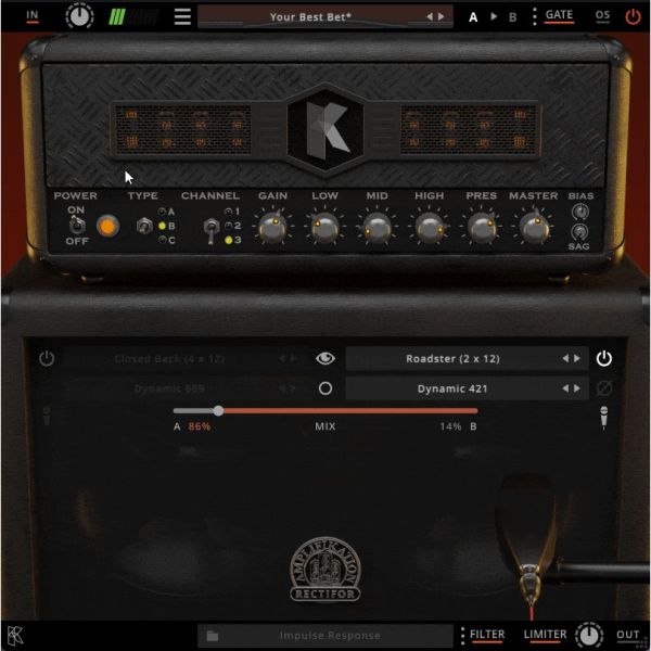 Kuassa Amplifikation Rectifor - High-Gain-Verstärker-Simulation nach Mesa/Boogie-Vorbild - Download
