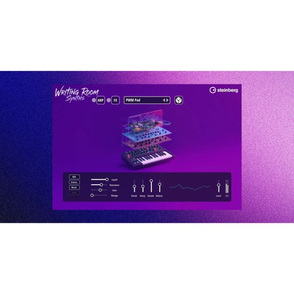 Steinberg Writing Room Synths - gesampelte Analog-Synthesizer für HALion Sonic - Download