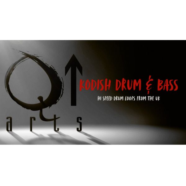 Q Up Arts Kodish Drum n Bass RAW - Live-Drum-and-Bass-Loops als REX, Apple Loops und WAV - Download