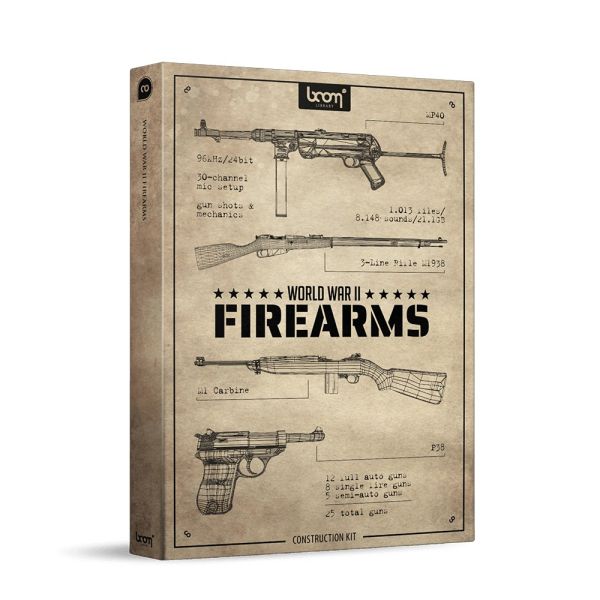 Boom World War II Firearms CK - Rohaufnahmen von Schusswaffen des Zweiten Weltkriegs - Download
