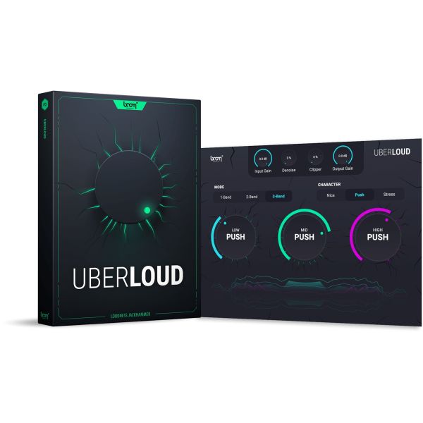 Boom Uberloud - Plug-in zur Lautheitsmaximierung mit Clipper und Denoiser - Download