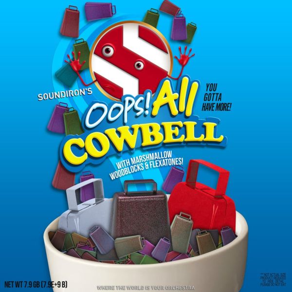 Soundiron Oops! All Cowbell - Kuhglocken, Holzblöcke und filmische Percussion-Texturen - Download