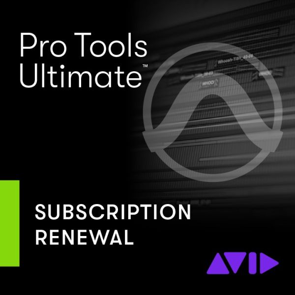 Avid PT Ultim Annual Paid Annually Subscription RENEWAL - DAW für Post-Production mit 2.048 Spuren, HDX und 64 Videospuren - Download