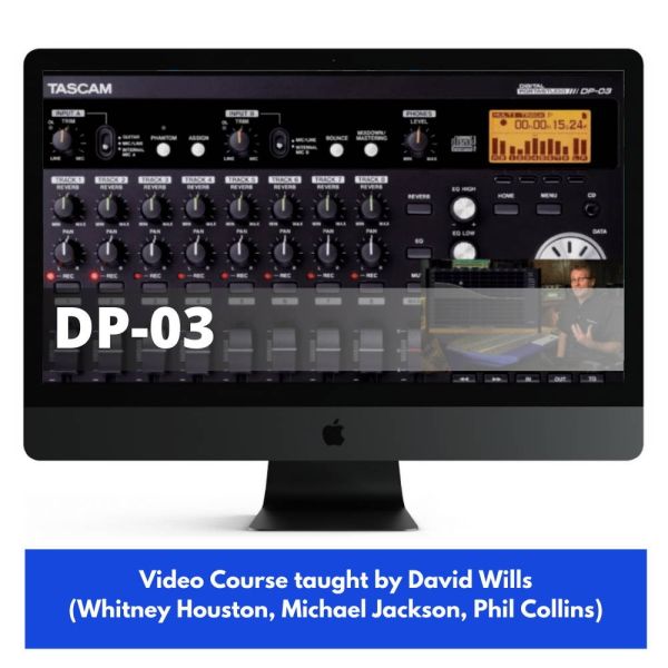 ProAudioEXP Tascam DP-03 Video Training Course - Video-Schulung zu Recorder und Aufnahmetechnik - Download