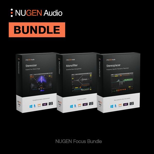 NUGEN Focus Bundle - Bundle mit drei Plug-ins zur Stereobearbeitung - Download