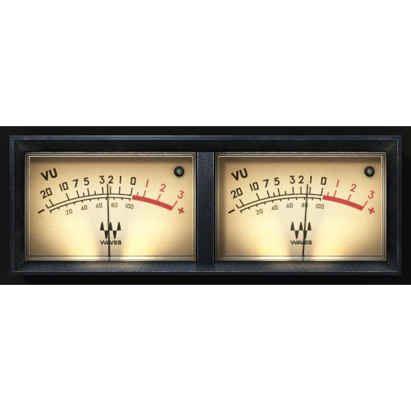 Waves VU Meter - analoge Pegelanzeige mit Zeigerballistik - Download
