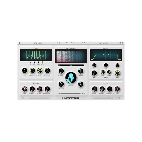 Baby Audio Humanoid - Plug-in für Hard-Tuning und Stimmverfremdung - Download