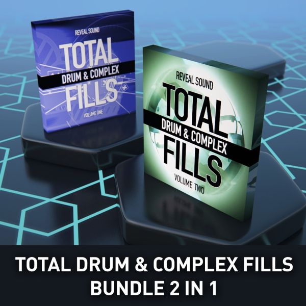 Reveal Sound Total Drum&Complex Fills Bundle 2IN1 - Bundle aus zwei Drum-Fill-Sample-Packs für EDM - Download