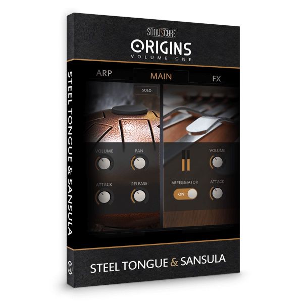 BOOM Library Sonuscore Origins Vol.1: Steel Tongue & Sansula - Arpeggio-Instrument mit Steel Tongue Drum und Sansula - Download