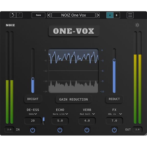 Kit Plugins NOIZ One Vox - Komplett-Plug-in für Vocal-Effekte - Download