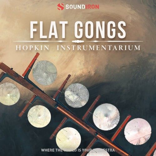 Soundiron Hopkin Intrumentarium: Flat Gongs - gestimmte Flachgongs aus Aluminium für Kontakt - Download