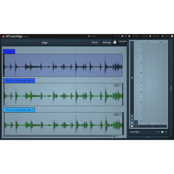Melda MTrackAlign - ARA-Plug-in zur zeitlichen Ausrichtung von Spuren - Download