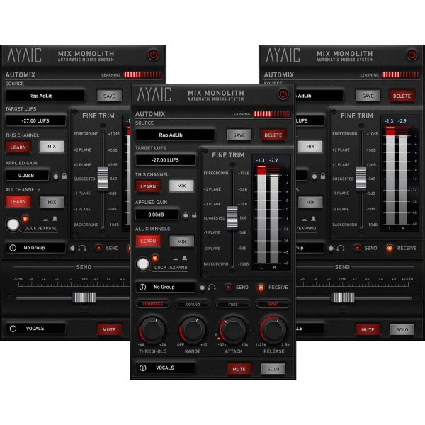 AyaicWare Mix Monolith - automatisches Mischsystem mit Pegelebenen - Download
