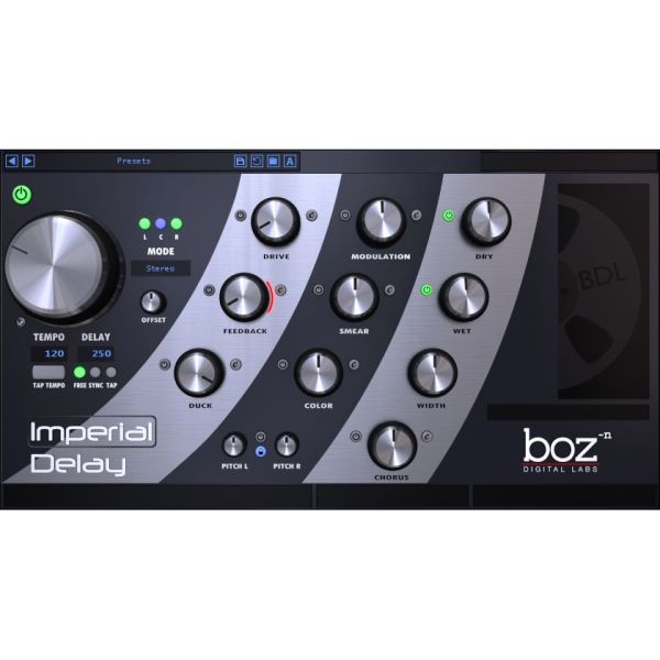 Boz Imperial Delay - Delay-Plug-in mit Multieffekten - Download