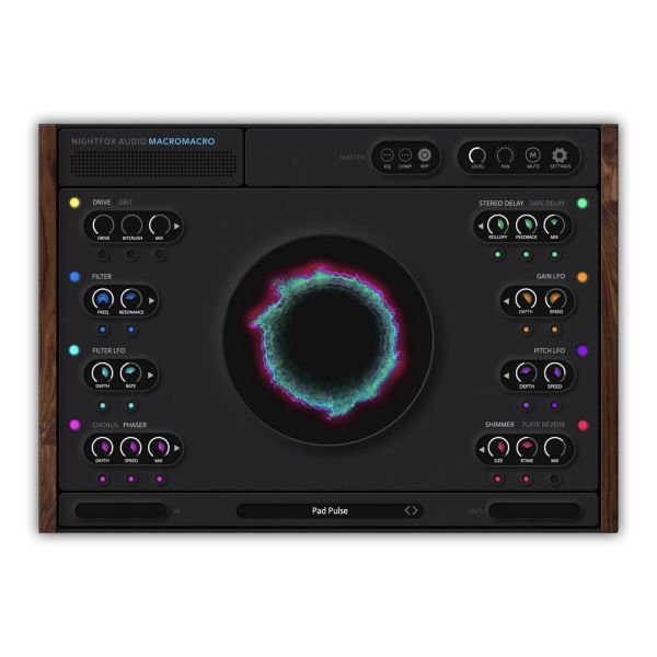 Nightfox Audio MacroMacro - Multieffekt-Plug-in mit zentralem Makro-Regler - Download