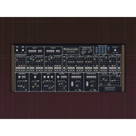 Cherry Audio Polymode Synthesizer - polyphoner Synthesizer nach dem Vorbild des Polymoog - Download