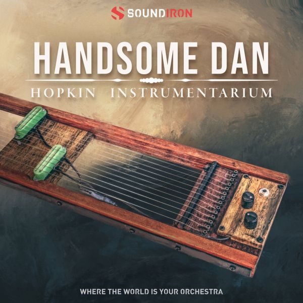 Soundiron Hopkin Instrumentarium: Handsome Dan - experimentelle Zither mit 14 Saiten von Bart Hopkin - Download