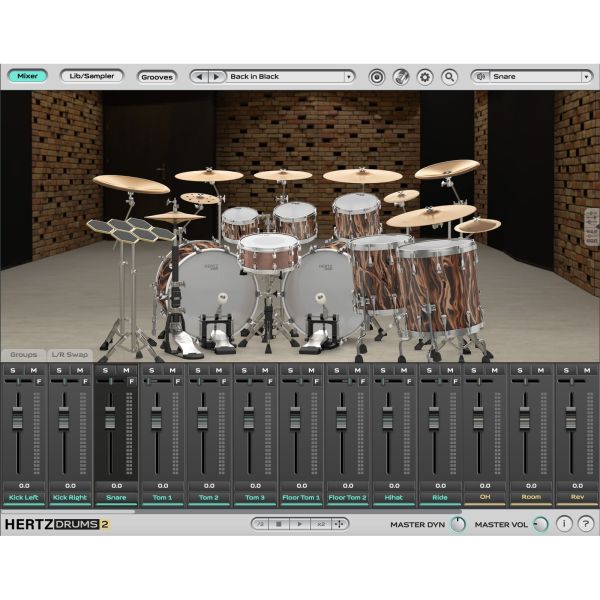 Hertz Grand Rock Kit - Alternative-Rock-Erweiterung für Hertz Drums - Download