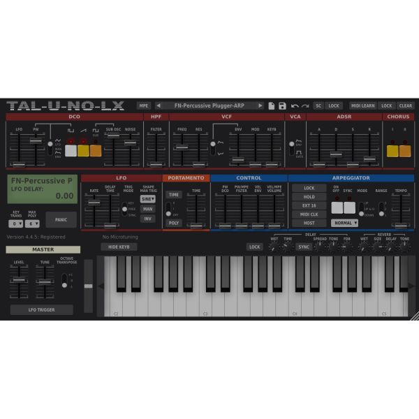 TAL U-No-LX - Synthesizer-Emulation des Juno 60 - Download