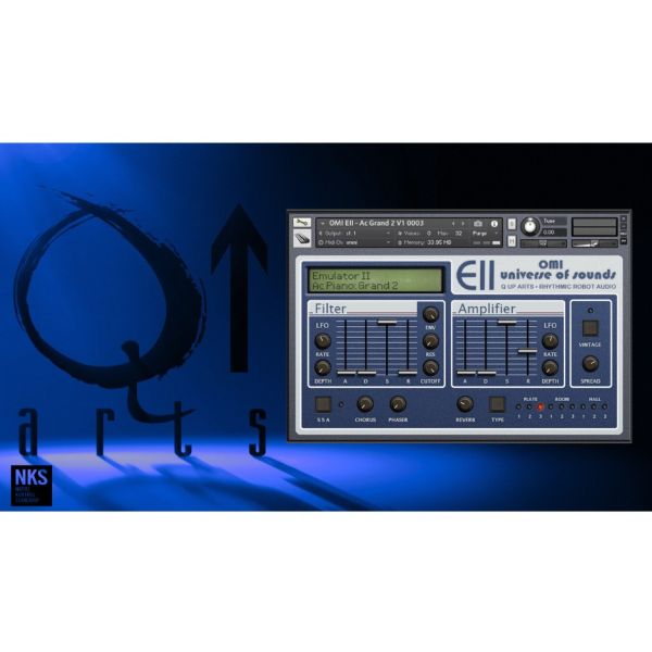 Q Up Arts Universe of Sounds V2 KNT - Vintage-Samples des Emulator II für Kontakt, Volume 2 - Download