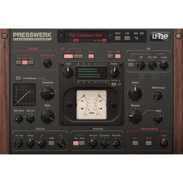 u-he Presswerk - Kompressor-Plug-in mit Sättigung - Download