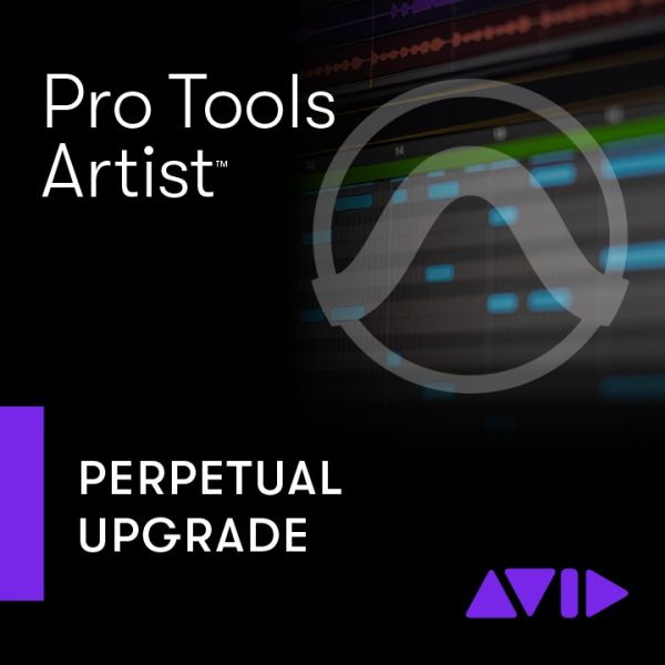 Avid Pro Tools Artist Perpetual Upgrade - Einstieg in Pro Tools mit 32 Audiospuren und über 100 Plug-ins - Download