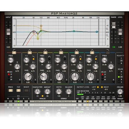 PSP MasterQ 2 - präziser Mastering-Equalizer - Download