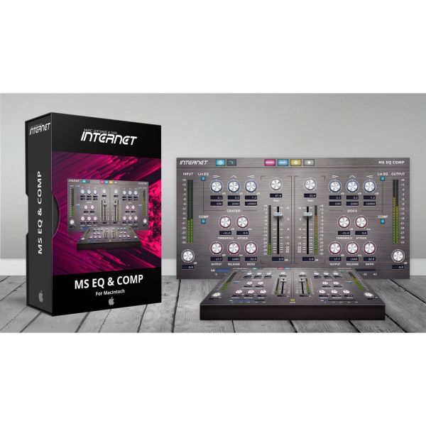Internet Co. MS EQ Comp - MAC - Mitte/Seite-EQ und Kompressor als Plug-in - Download