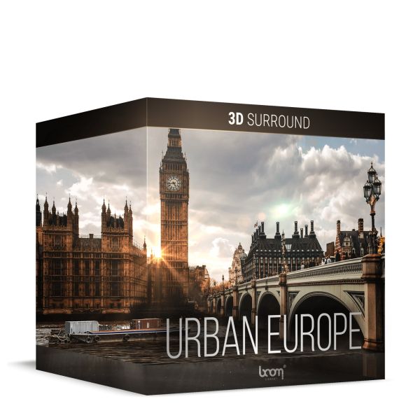 Boom Urban Europe SURROUND - städtische Atmosphären aus Europa in 3D-Surround - Download