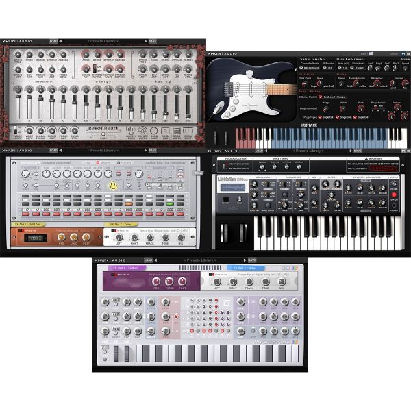 Xhun Instruments Bundle - Bundle mit fünf virtuellen Instrumenten - Download