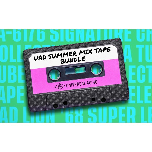 Universal Audio UAD Summer Mix Tape - drei aus 24 UAD-Plug-ins nach Wahl - Download