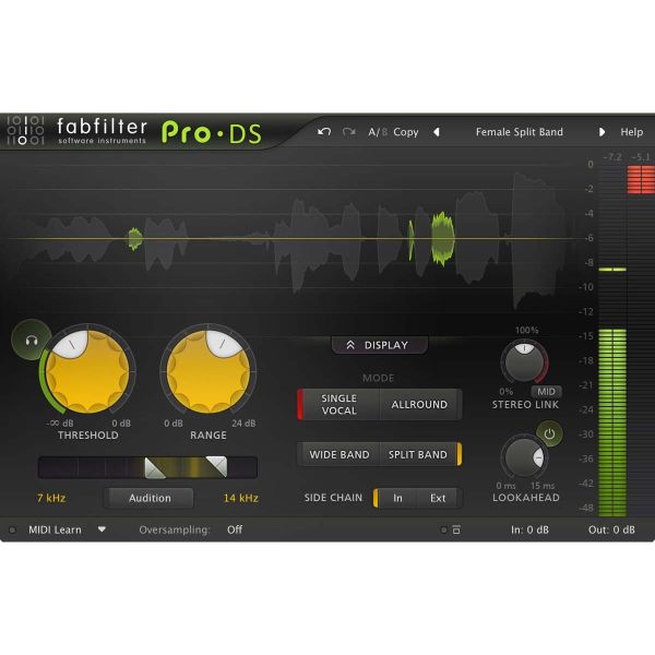 FabFilter Pro-DS - De-Esser - Download