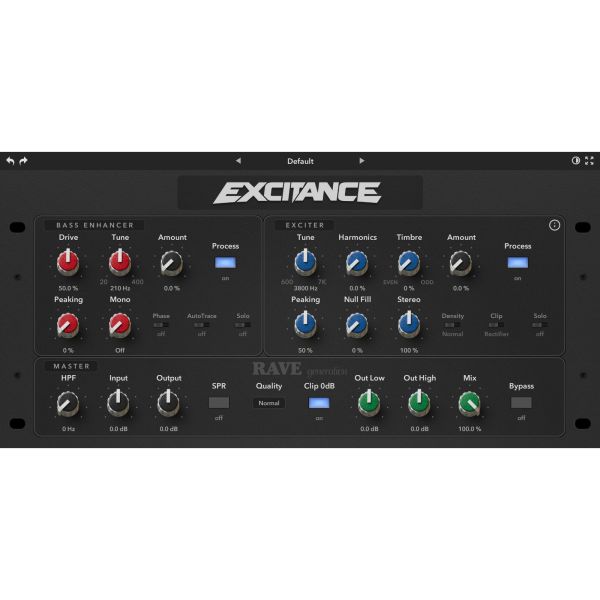 Re-Style Excitance - Exciter und Bass-Enhancer nach Vorbildern der späten 70er und 80er - Download