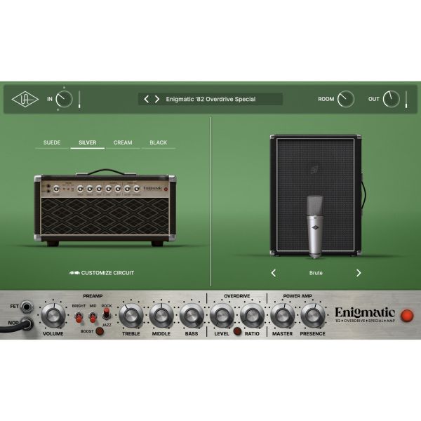 Universal Audio UAD Enigmatic '82 Overdrive Special Amp - Boutique-Overdrive-Special-Verstärker - Download